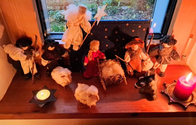 Krippenwanderung in der Aachener Altstadt